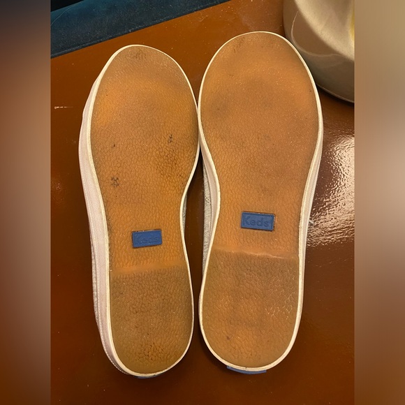 KEDS Classic Canvas Sneakers in Light Gray! Jersey Material Size 9!LIGHTLY USED! - Picture 4 of 4